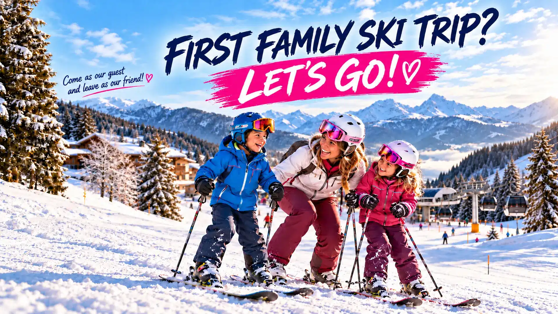First Family Ski Holiday in Austria Siegi Tours